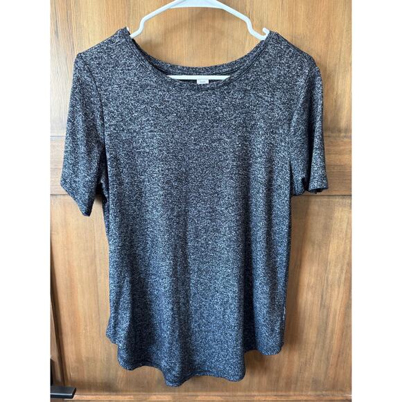 Old Navy Luxe Casual T-Shirt Super Soft Size Medium Grey Charcoal - Picture 1 of 6